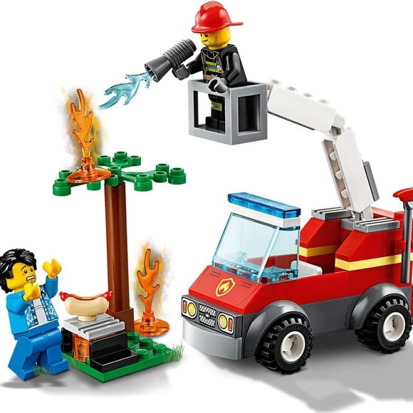 LEGO City Barbecue Burn Out 60212 Building Kit (64 Pieces) - Picture 1 of 10